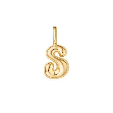 Gold Letter Charm