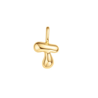 Gold Letter Charm