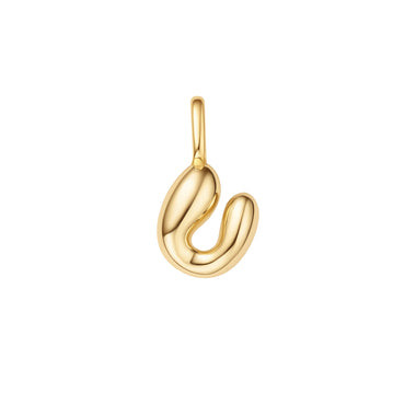 Gold Letter Charm