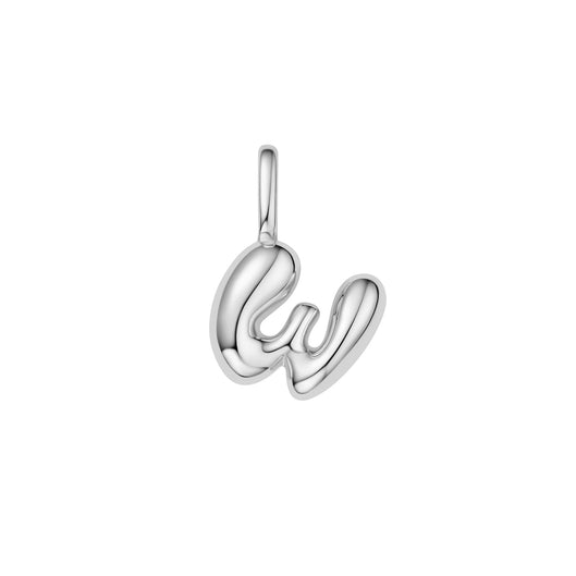 Silver Letter Charm