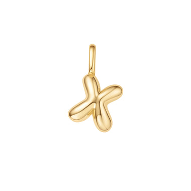 Gold Letter Charm