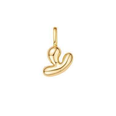 Gold Letter Charm