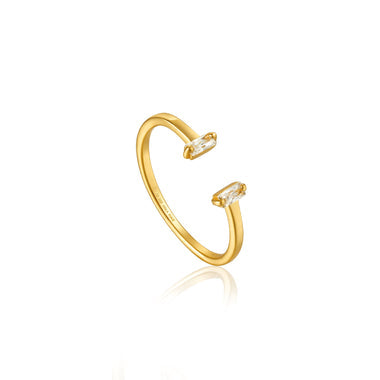 Gold Glow Adjustable Ring