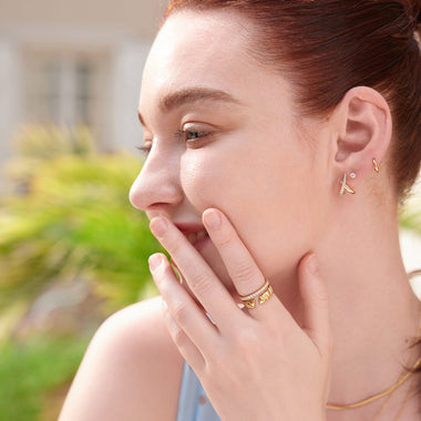 Gold Pavé Ring