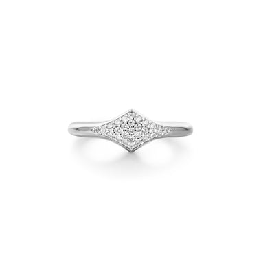 Silver Pavé Sparkle Ring