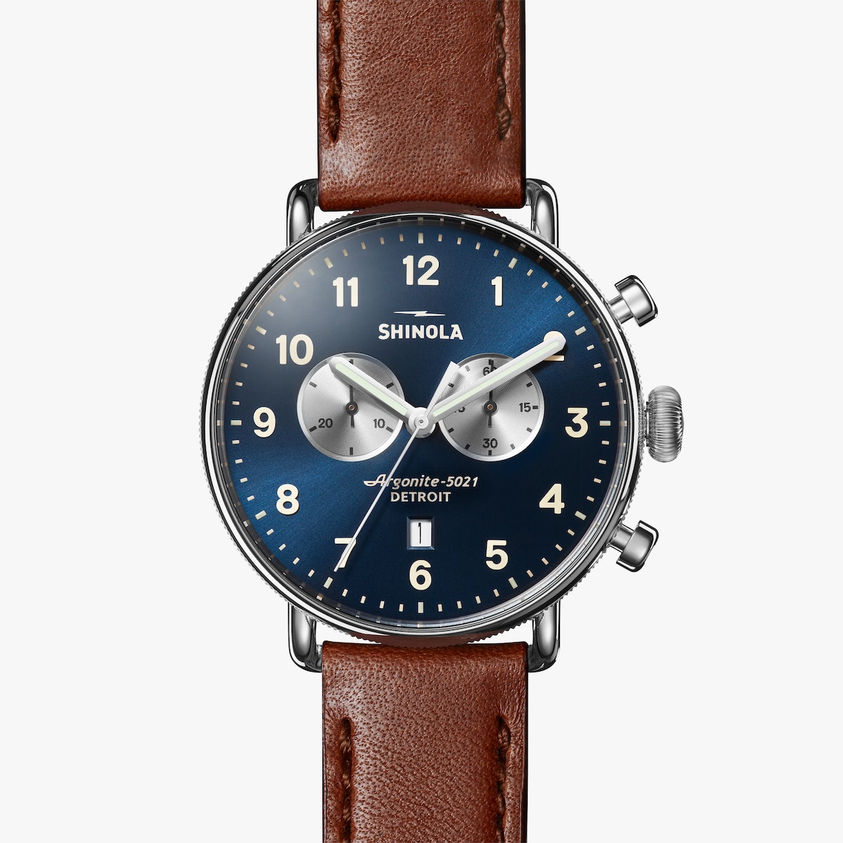 THE CANFIELD CHRONO 43MM | Midnight Blue