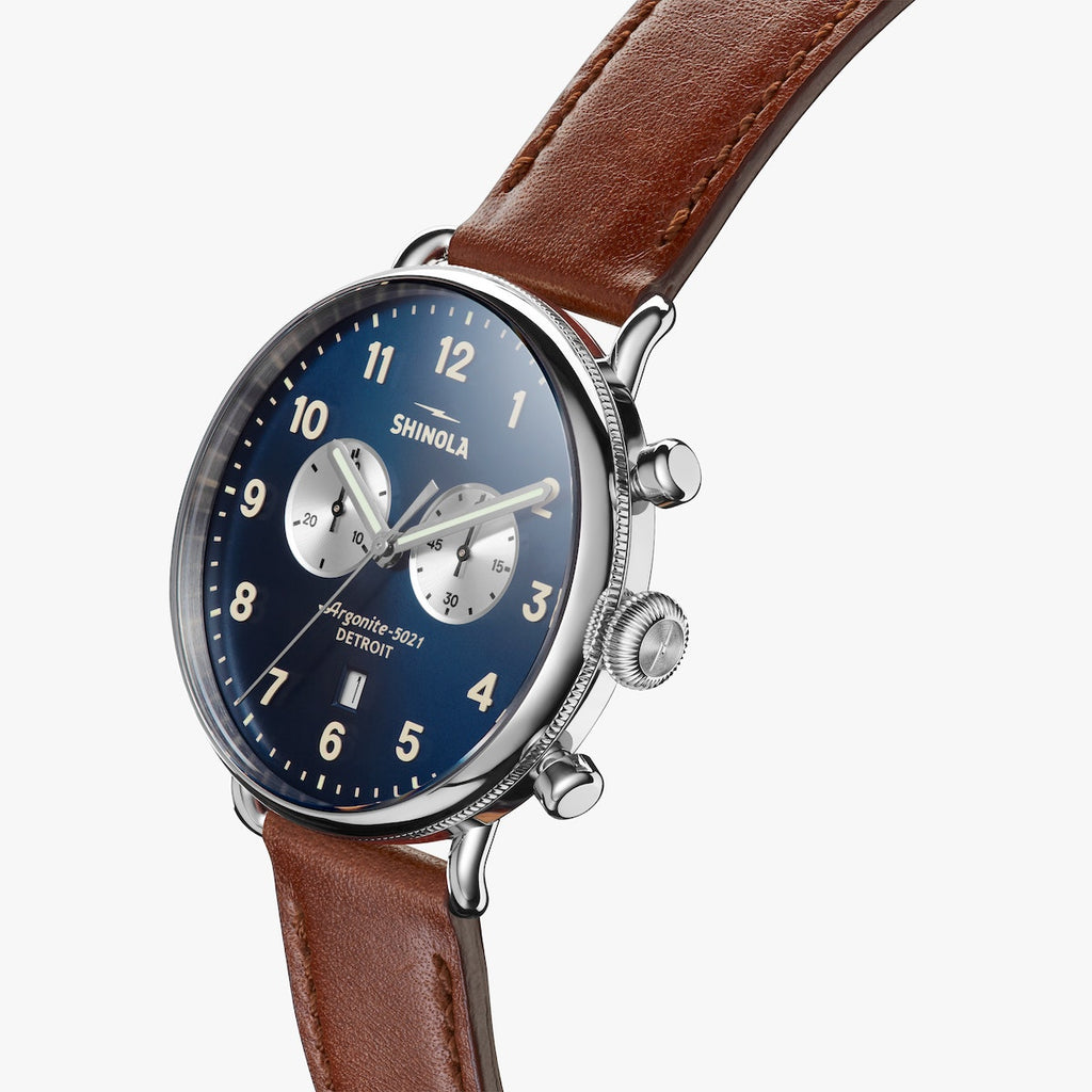 THE CANFIELD CHRONO 43MM | Midnight Blue