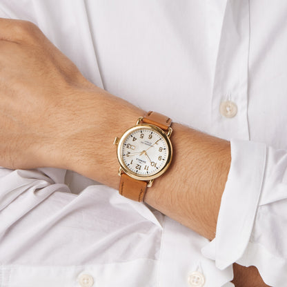 THE RUNWELL 41MM | Mother of Pearl