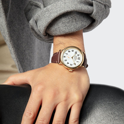 THE RUNWELL 41MM | White