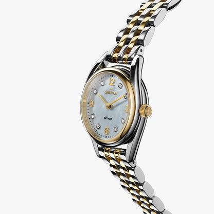 THE DIAMOND DIAL DERBY 30MM | Mother of Pearl