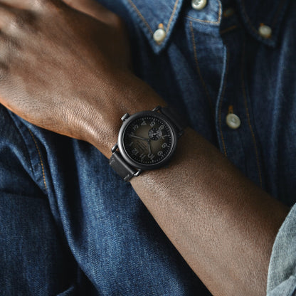 THE RUNWELL 41MM | Sandblast Black