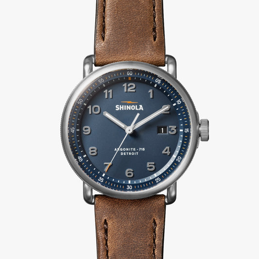 THE CANFIELD MODEL C56 43MM | Continental Blue