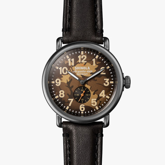 THE RUNWELL 41MM | Brown Oak Camo