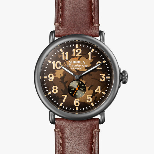 THE RUNWELL 47MM | Brown Oak Camo