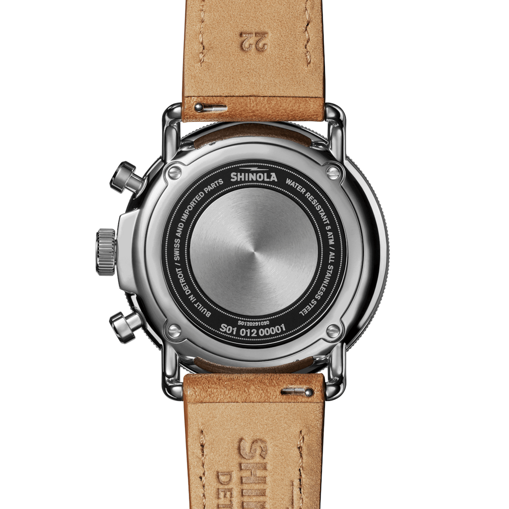 THE CANFIELD CHRONO MODEL C56 43MM | Blue & Alabaster