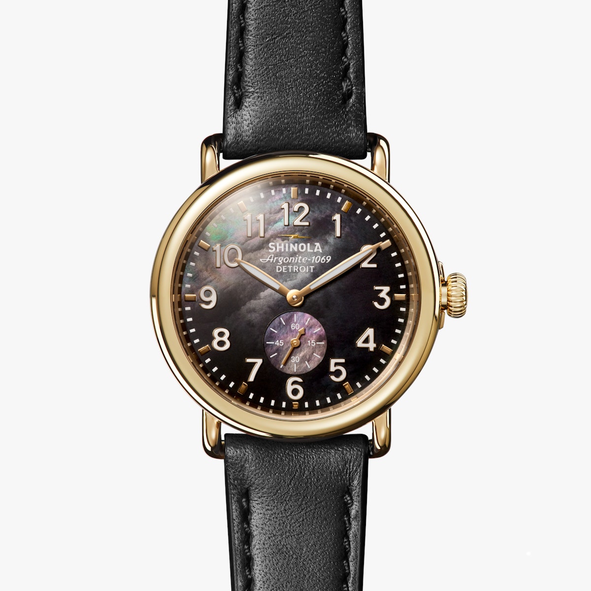 THE RUNWELL 41MM | Black Mother of Pearl