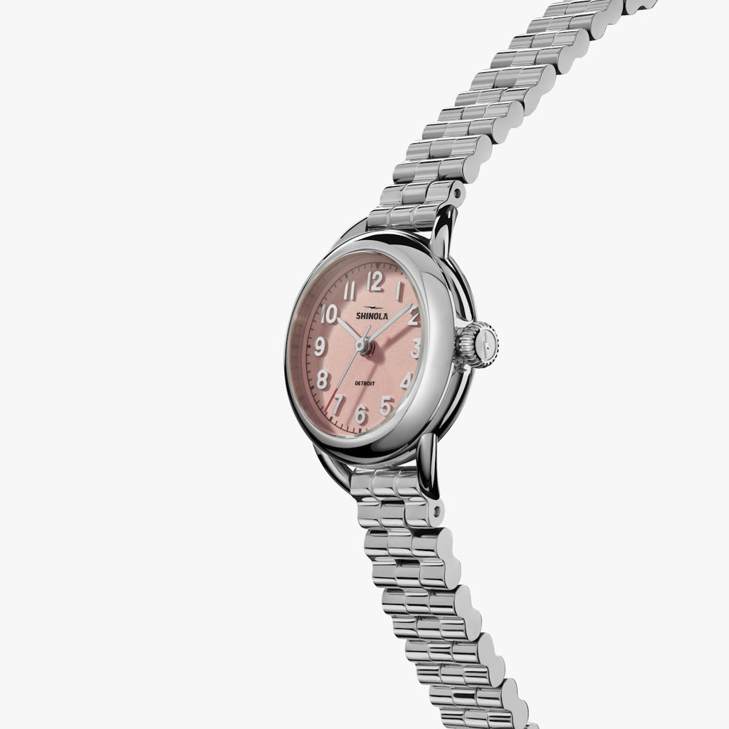 THE SHINOLA RUNABOUT 25MM | Peach Blush