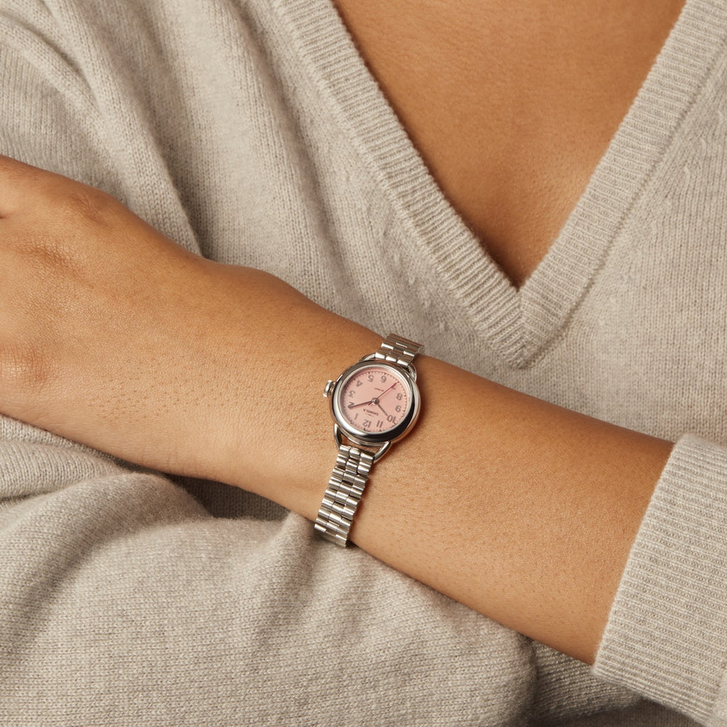 THE SHINOLA RUNABOUT 25MM | Peach Blush