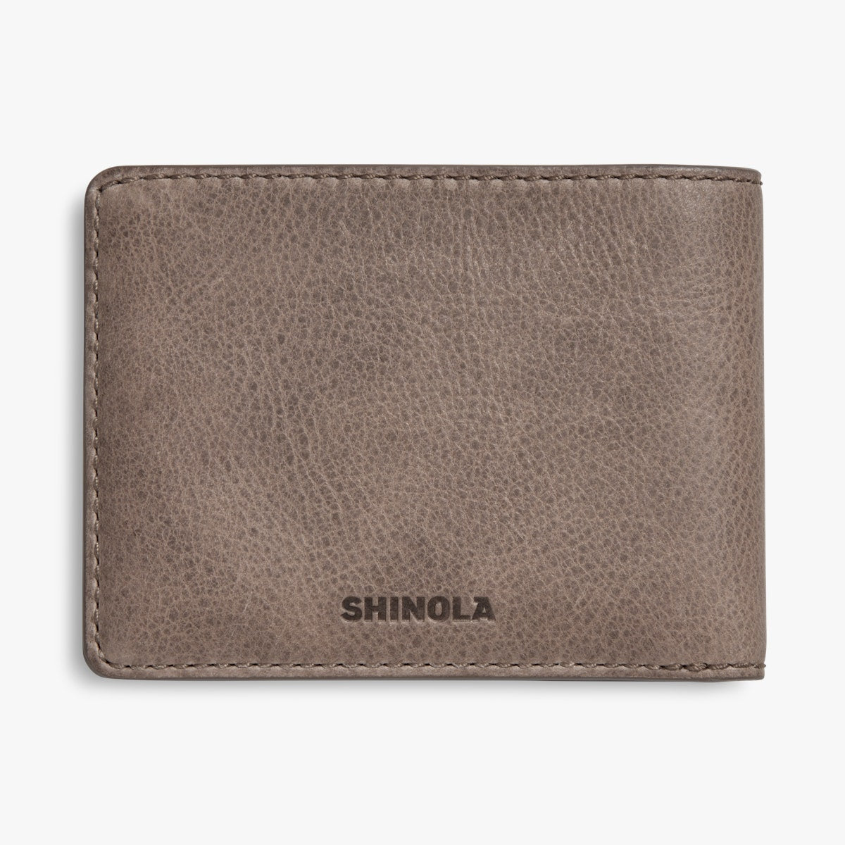 SLIM BIFOLD WALLET | Natural Grain Leather