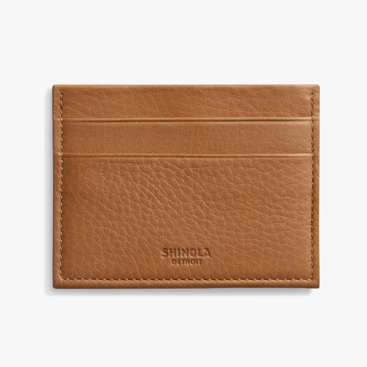 FIVE POCKET CARD CASE | Natural Grain Leather