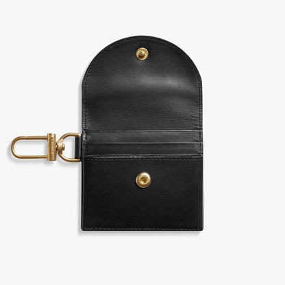 BIRDY KEYCHAIN CARD CASE | Natural Leather