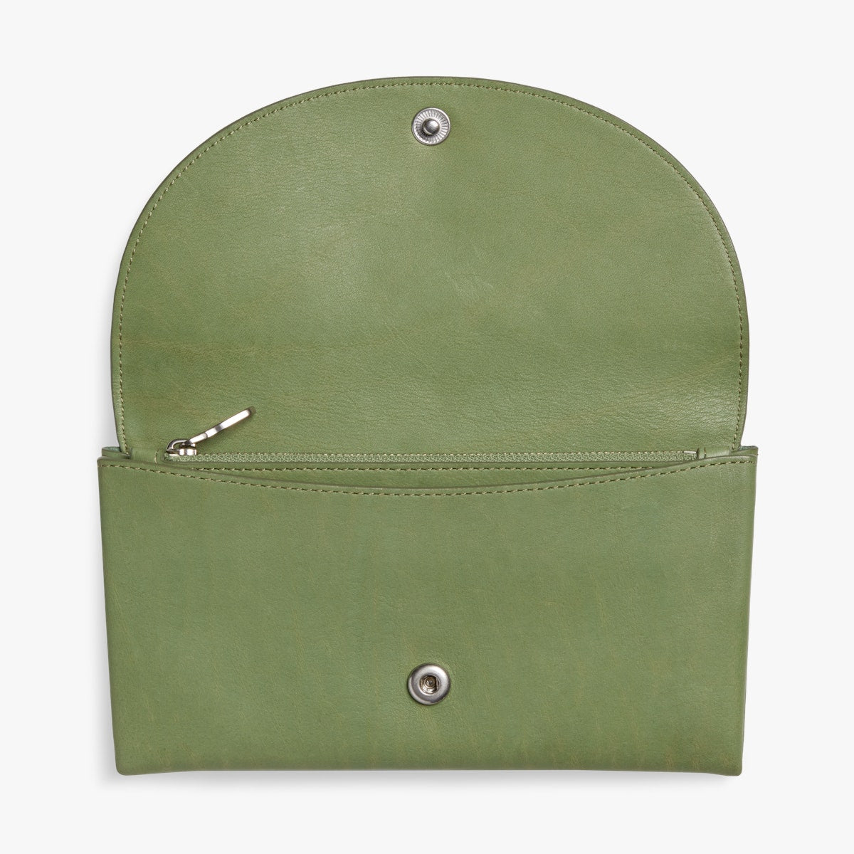 BIRDY LARGE SNAP WALLET | Eucalyptus