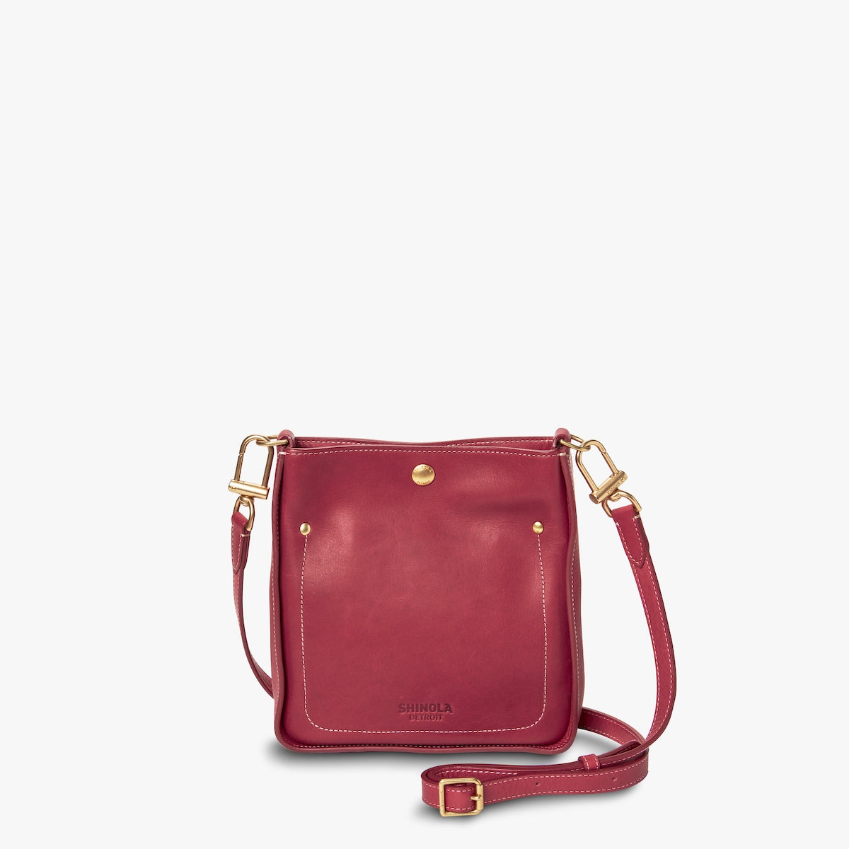 THE MINI POCKET CROSSBODY | Natural Leather