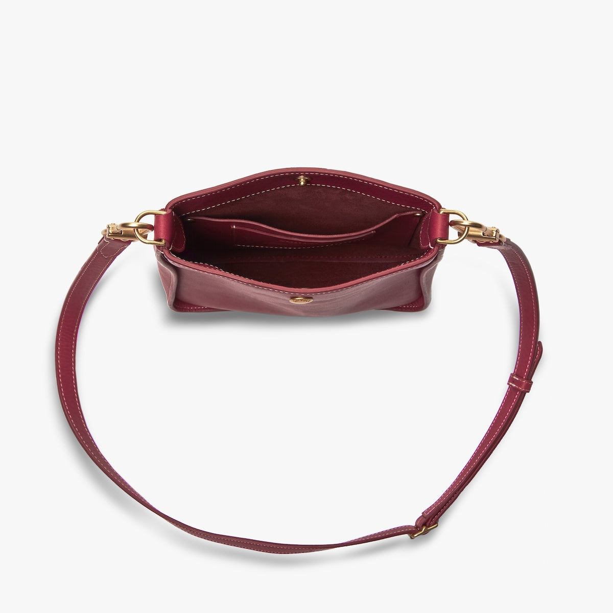 THE MINI POCKET CROSSBODY | Natural Leather