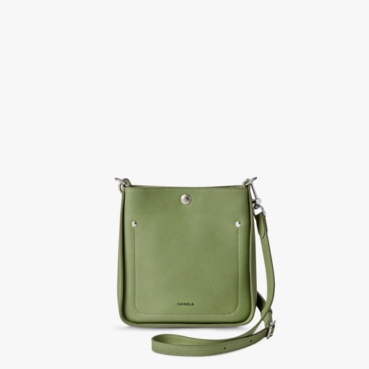 THE MINI POCKET CROSSBODY | Natural Leather
