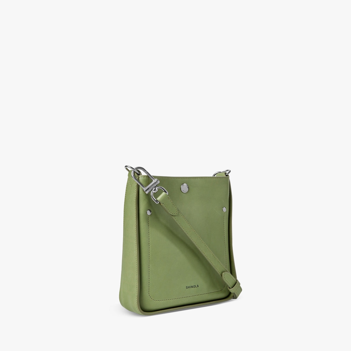 THE MINI POCKET CROSSBODY | Natural Leather