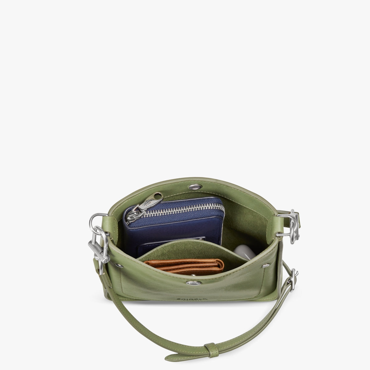 THE MINI POCKET CROSSBODY | Natural Leather