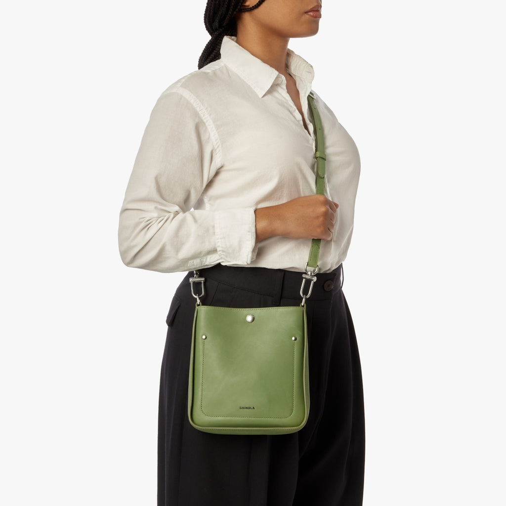 THE MINI POCKET CROSSBODY | Natural Leather