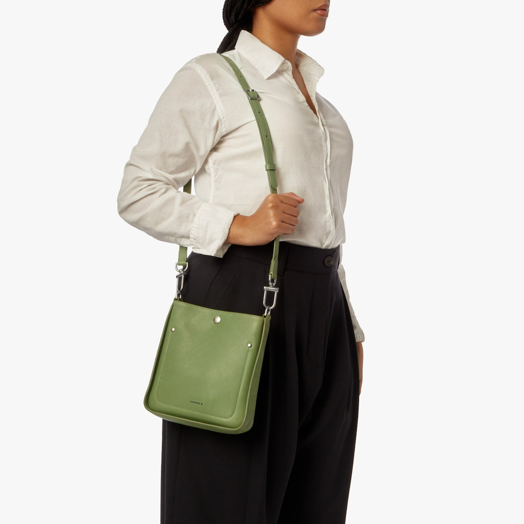 THE MINI POCKET CROSSBODY | Natural Leather