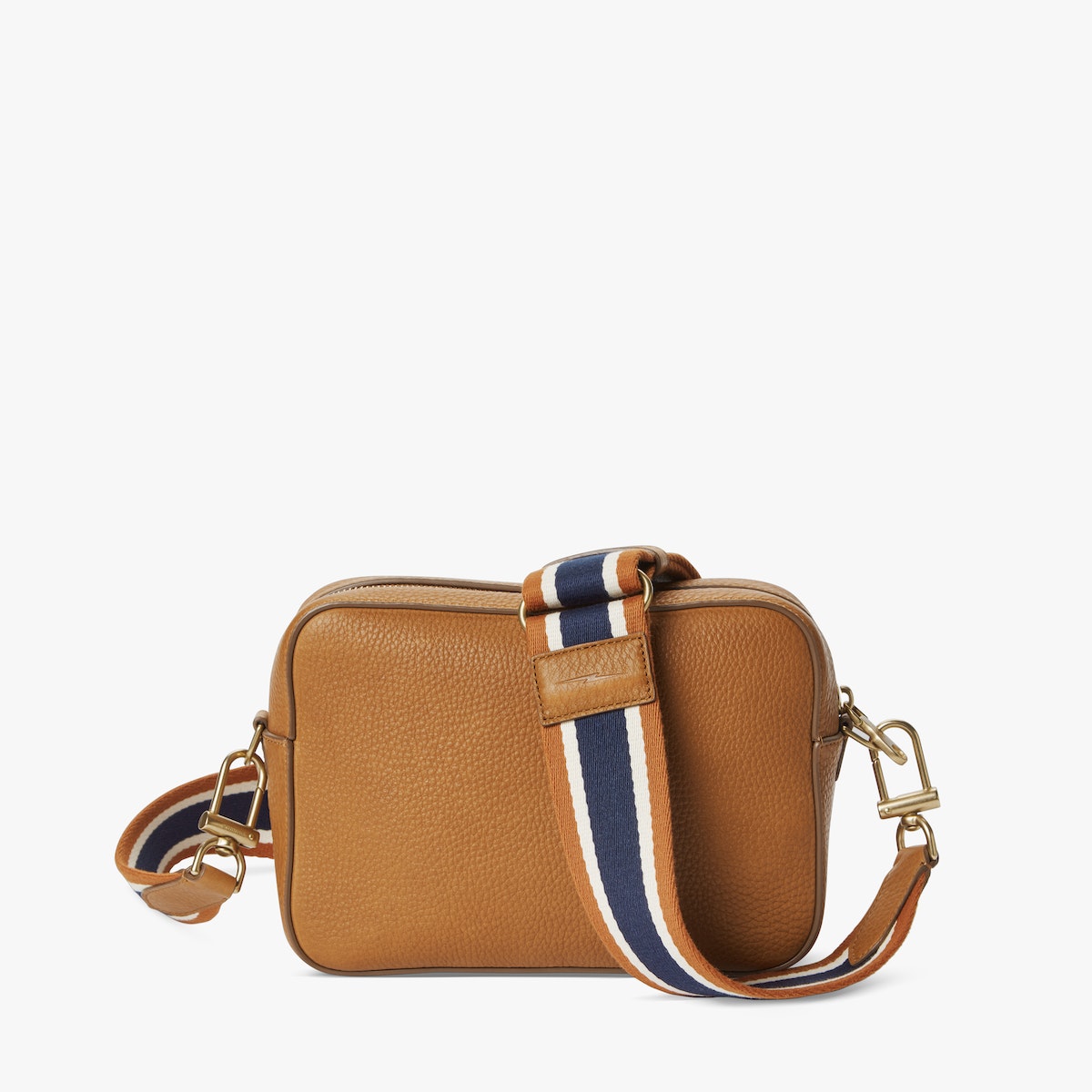 CAMERA CROSSBODY | Natural Grain Leather