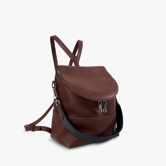 THE MINI POCKET BACKPACK | Natural Grain Leather