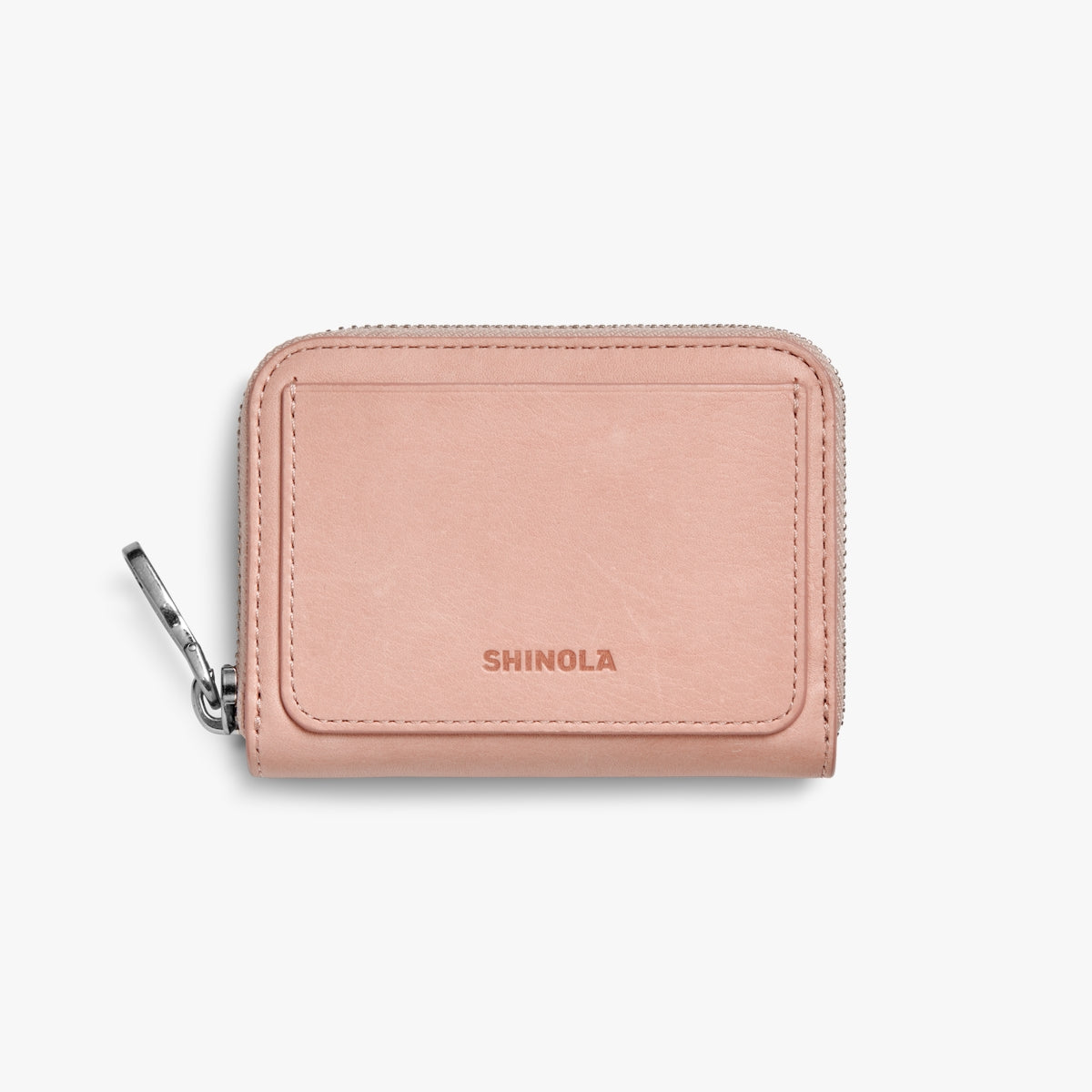 THE POCKET SMALL ZIP AROUND WALLET | Rose