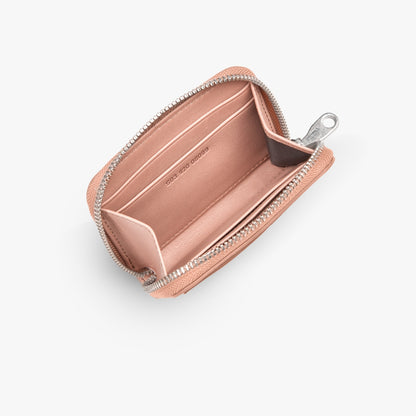 THE POCKET SMALL ZIP AROUND WALLET | Rose