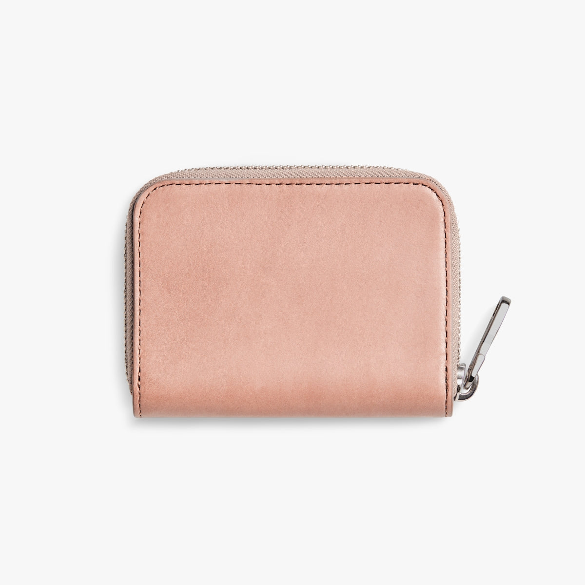 THE POCKET SMALL ZIP AROUND WALLET | Rose