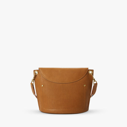 CONVERTIBLE BIRDY BUCKET BAG | Natural Leather