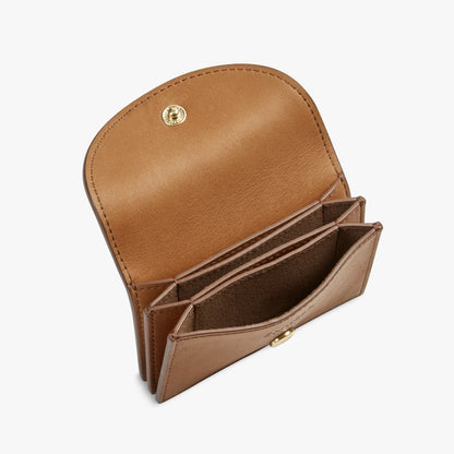BIRDY ACCORDION CARD CASE | Natural Leather