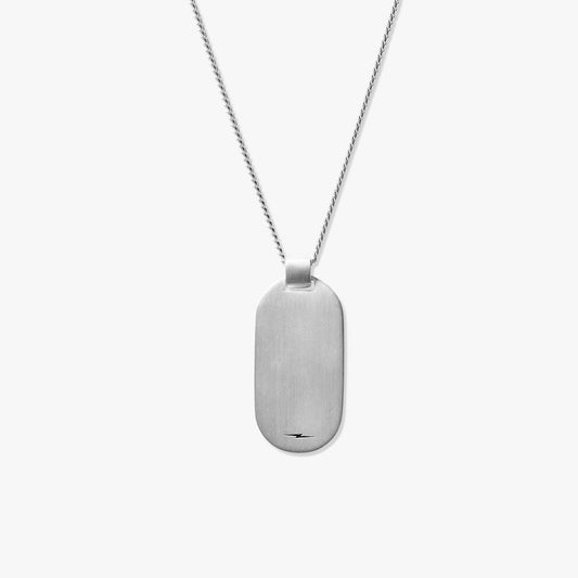 TAG NECKLACE | Sterling Silver