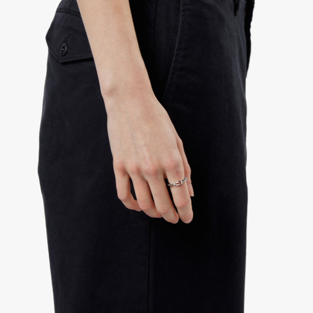 SIGNATURE LINK RING | Sterling Silver