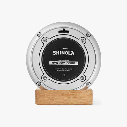 THE RUNWELL DESK CLOCK | White