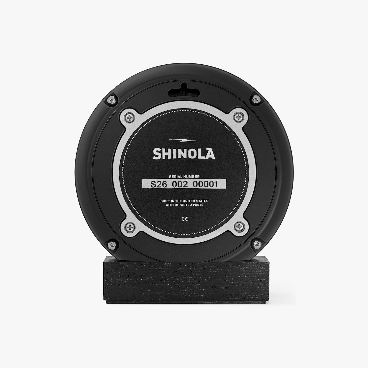 THE RUNWELL DESK CLOCK | Black