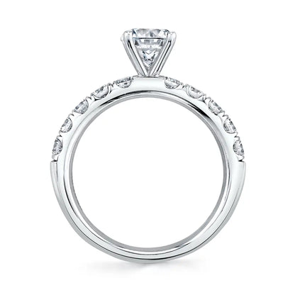 Octavie | 14kt White Gold Classic Diamond Engagement Ring