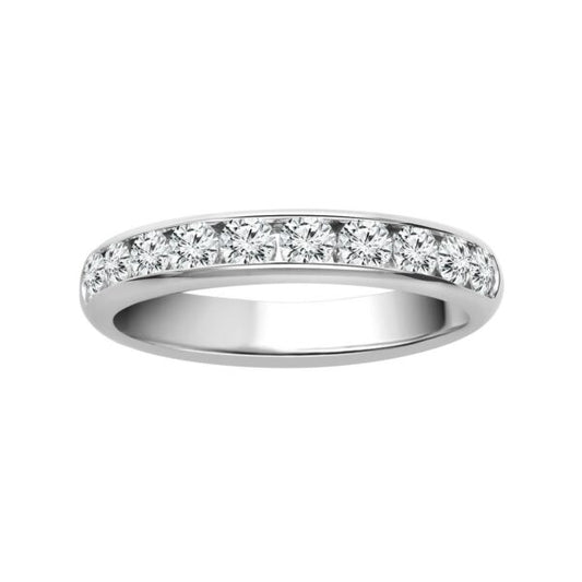 14kt White Gold 3/4ctw Anniversary Band