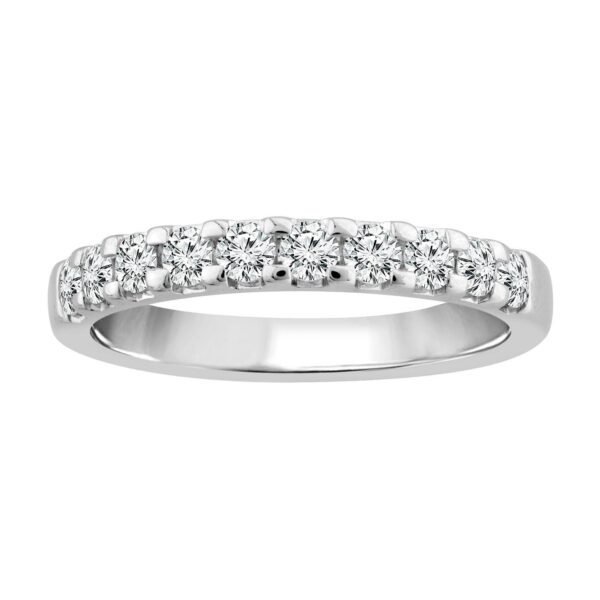 14kt White Gold 1/2ctw Anniversary Band