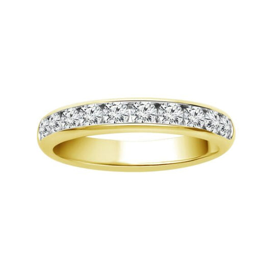 14kt Yellow Gold 3/4ctw Anniversary Band