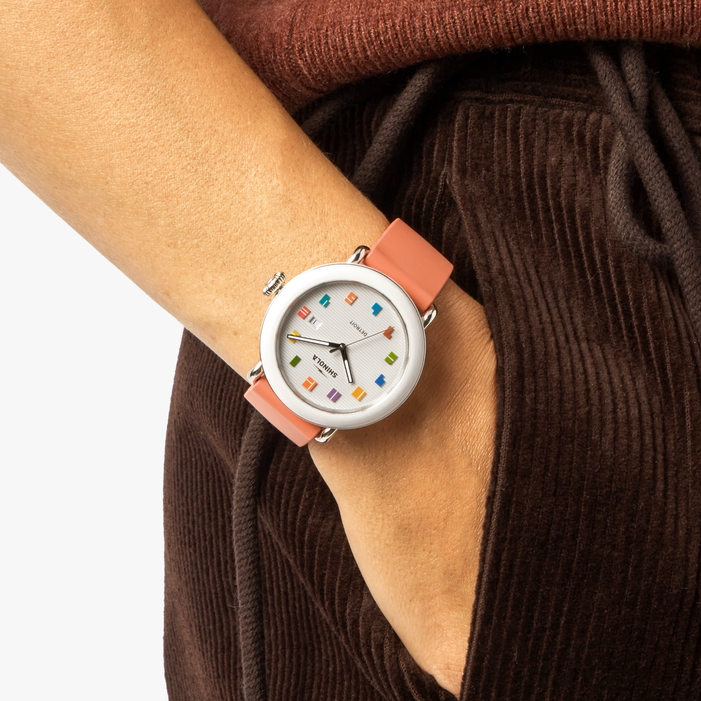 DETROLA WATCH 41MM | Peach