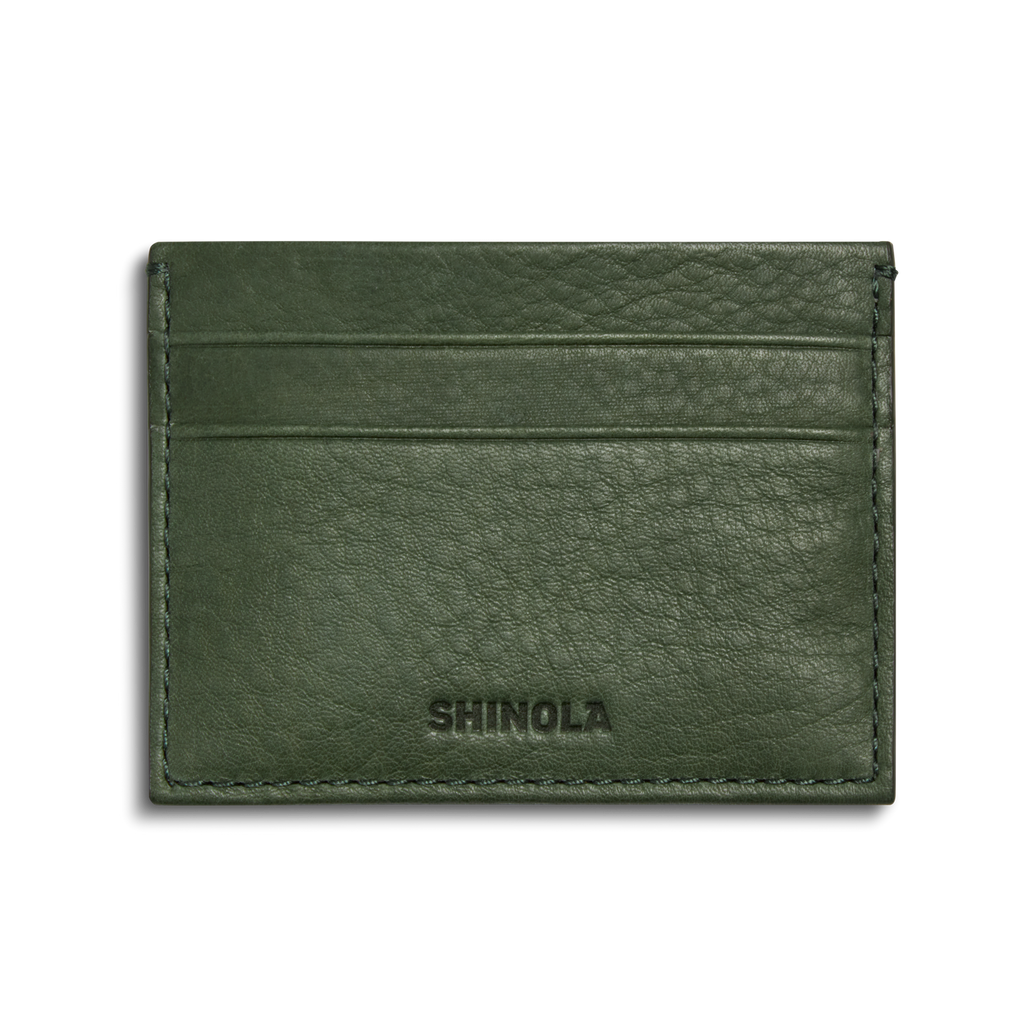 FIVE POCKET CARD CASE | Natural Grain Leather